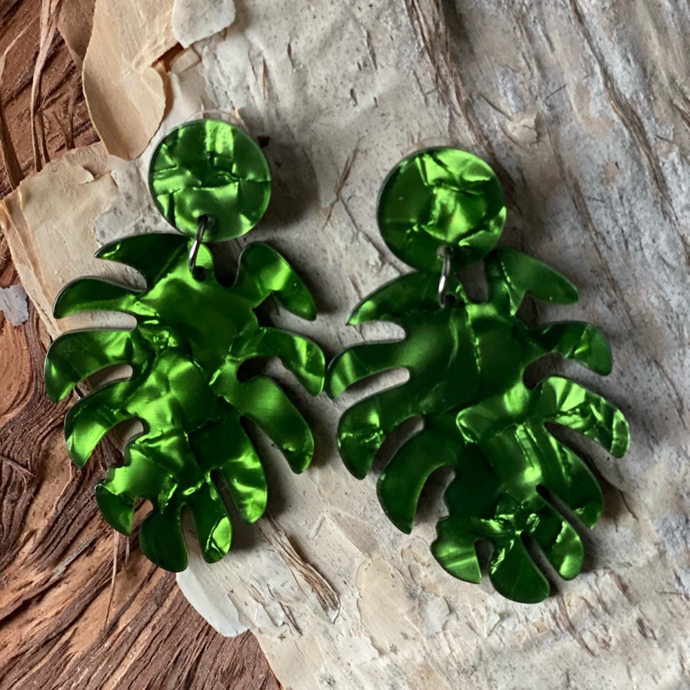 Palm Leaves Earrings